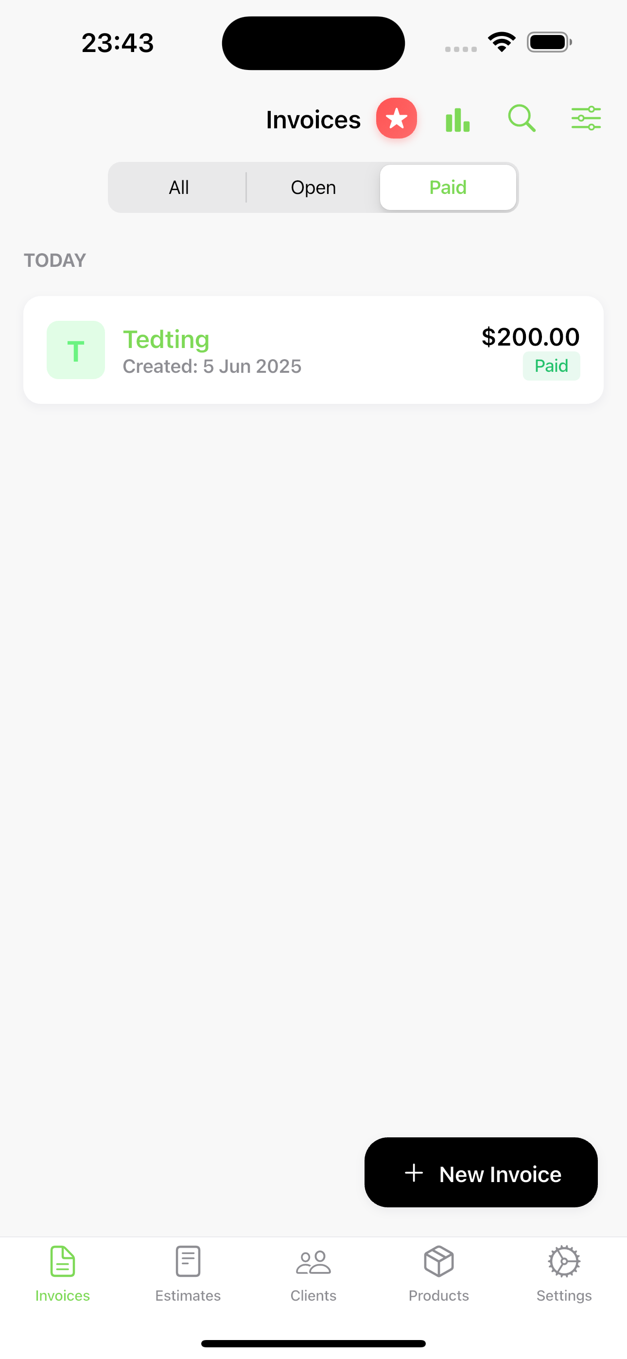 Maple Flow Dashboard Screenshot
